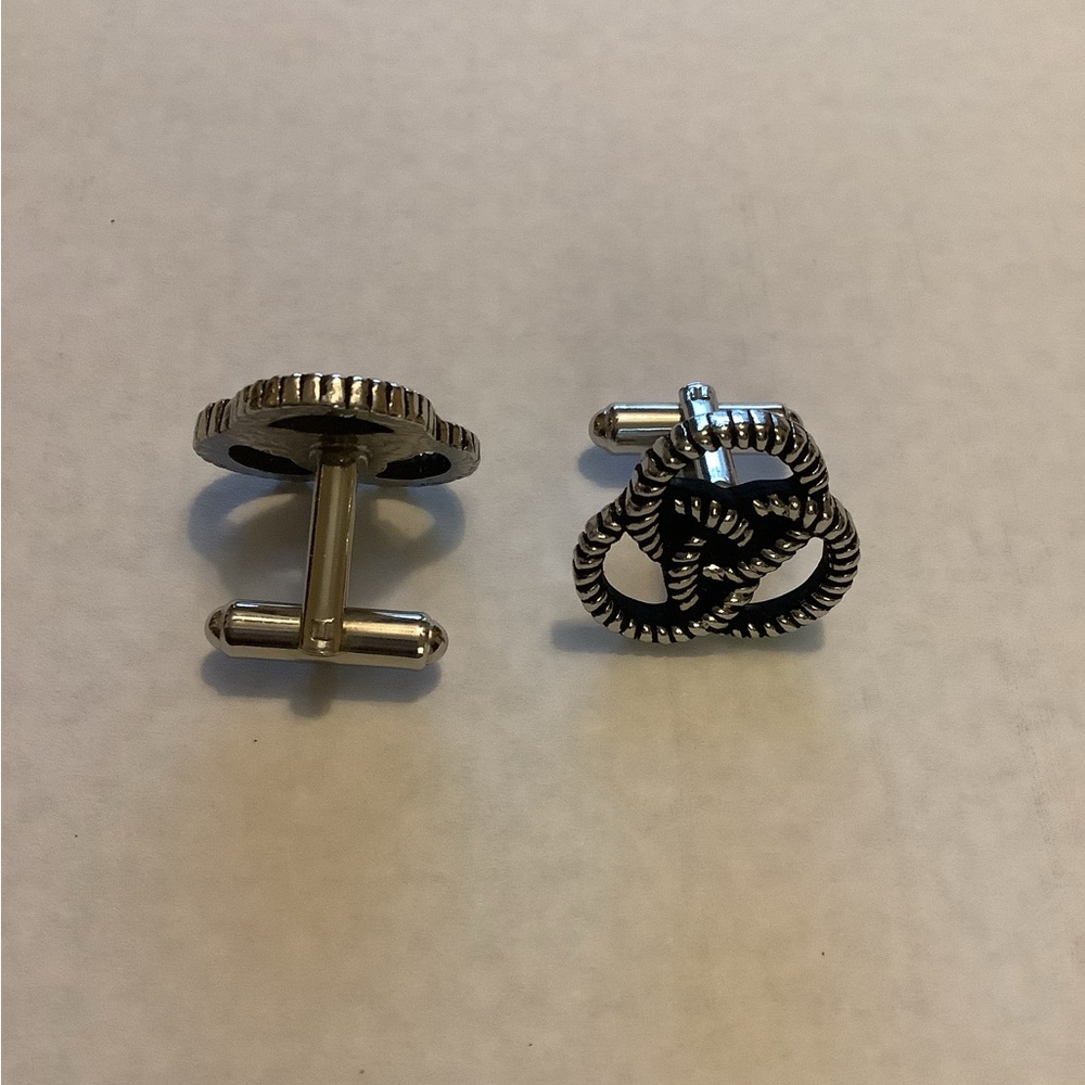 Elegant Silver Cufflinks